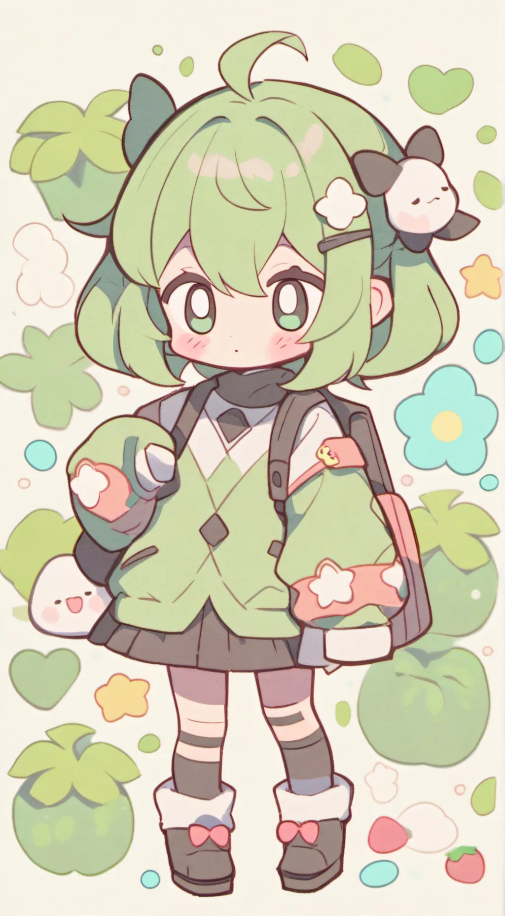 ai character: Sprunki  background