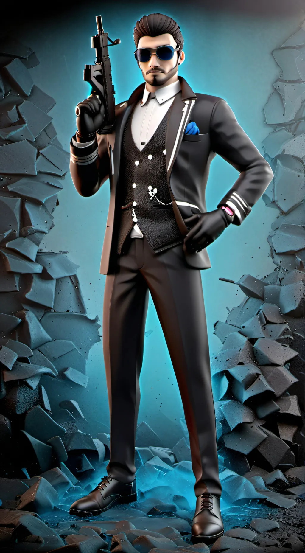 ai character: Agent92 background