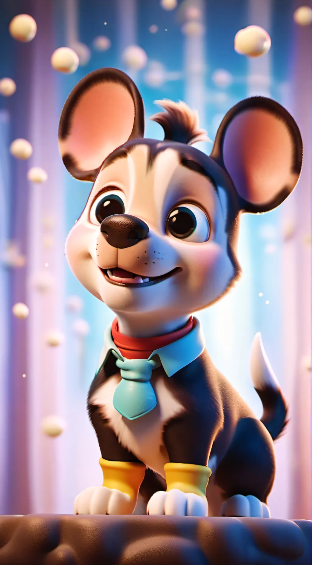 ai character: Litt girl background