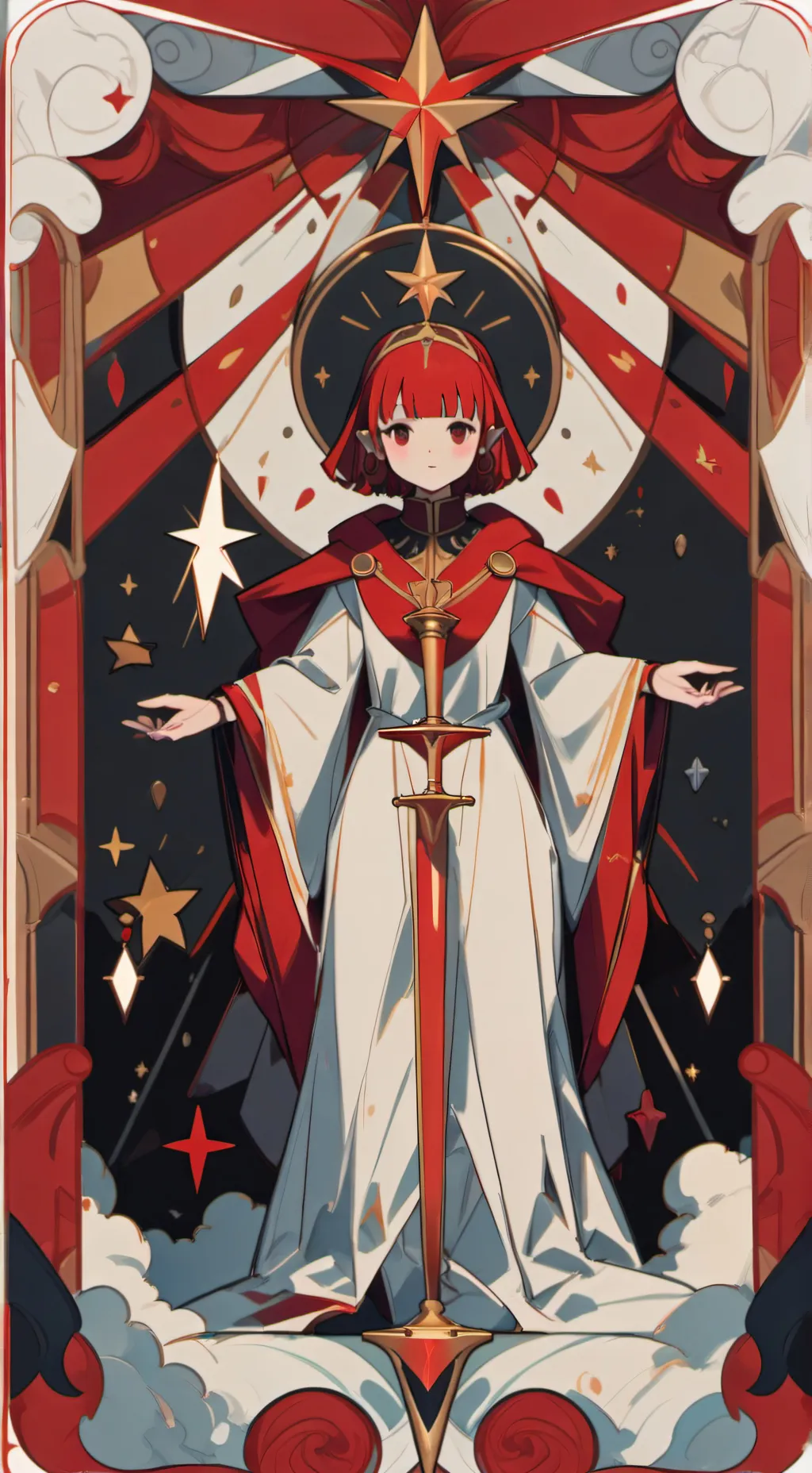 ai character: Saja boys background