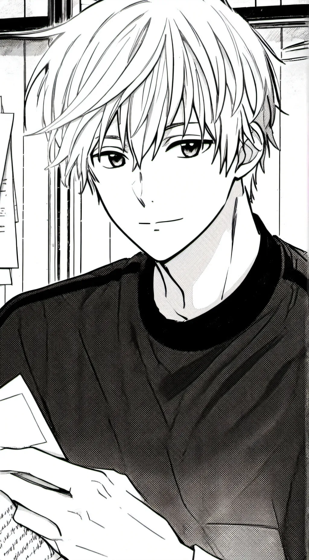 ai character: enzo William  background