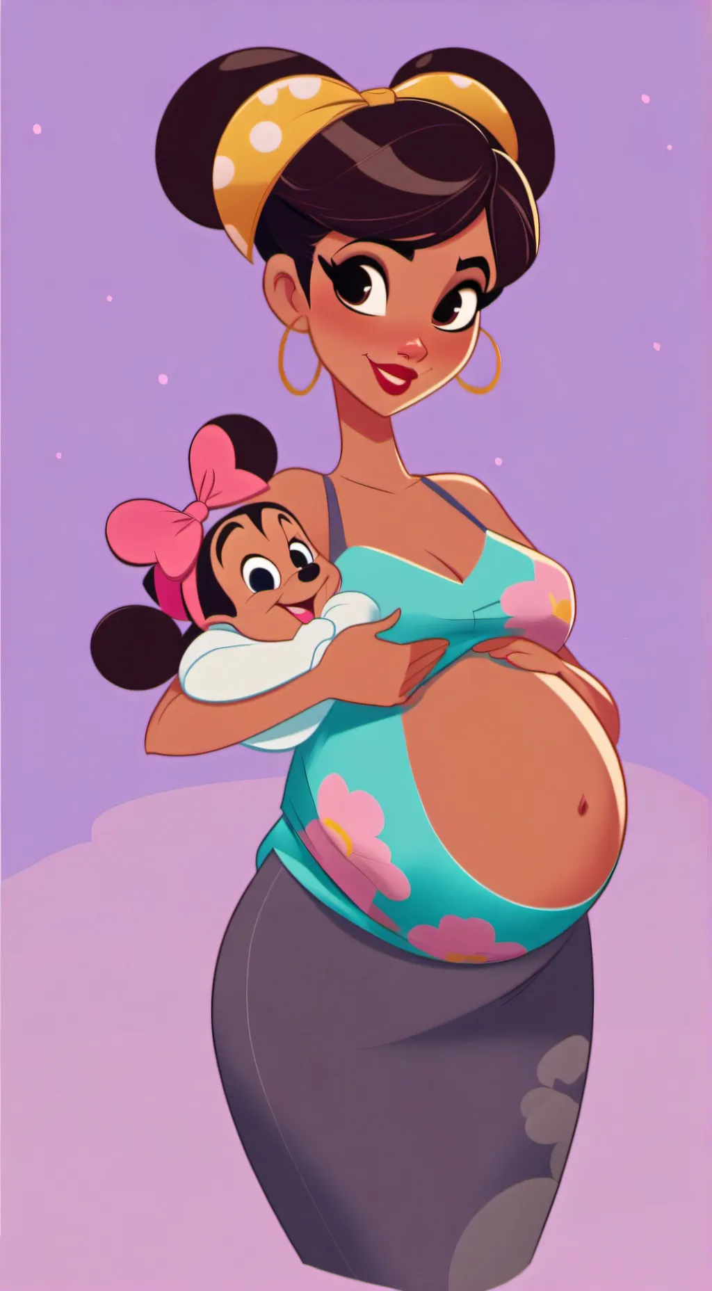 ai character: maria background