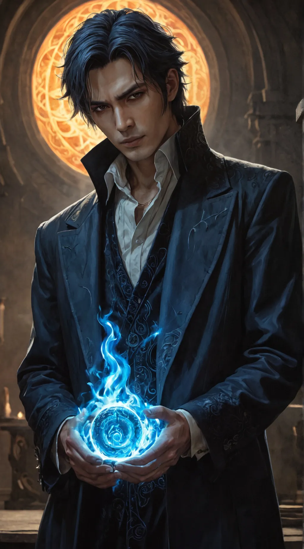 ai character: Lucien background