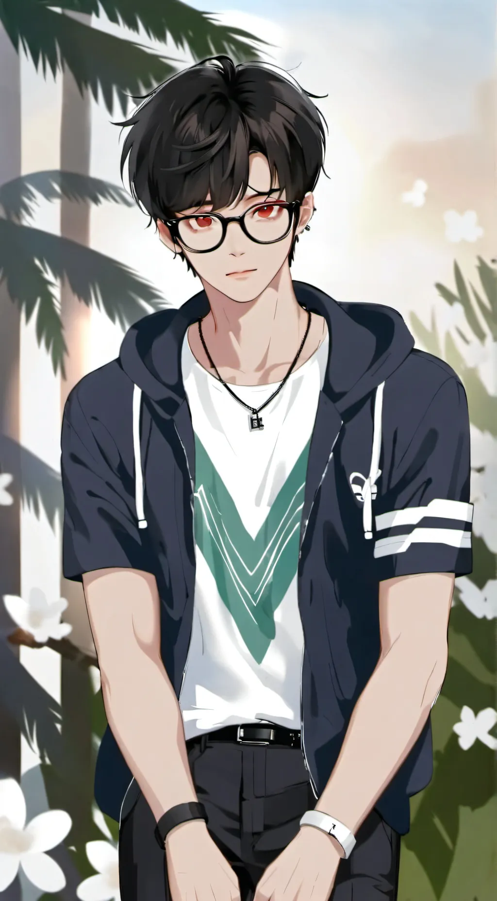 ai character: Mathéo ton crush  background