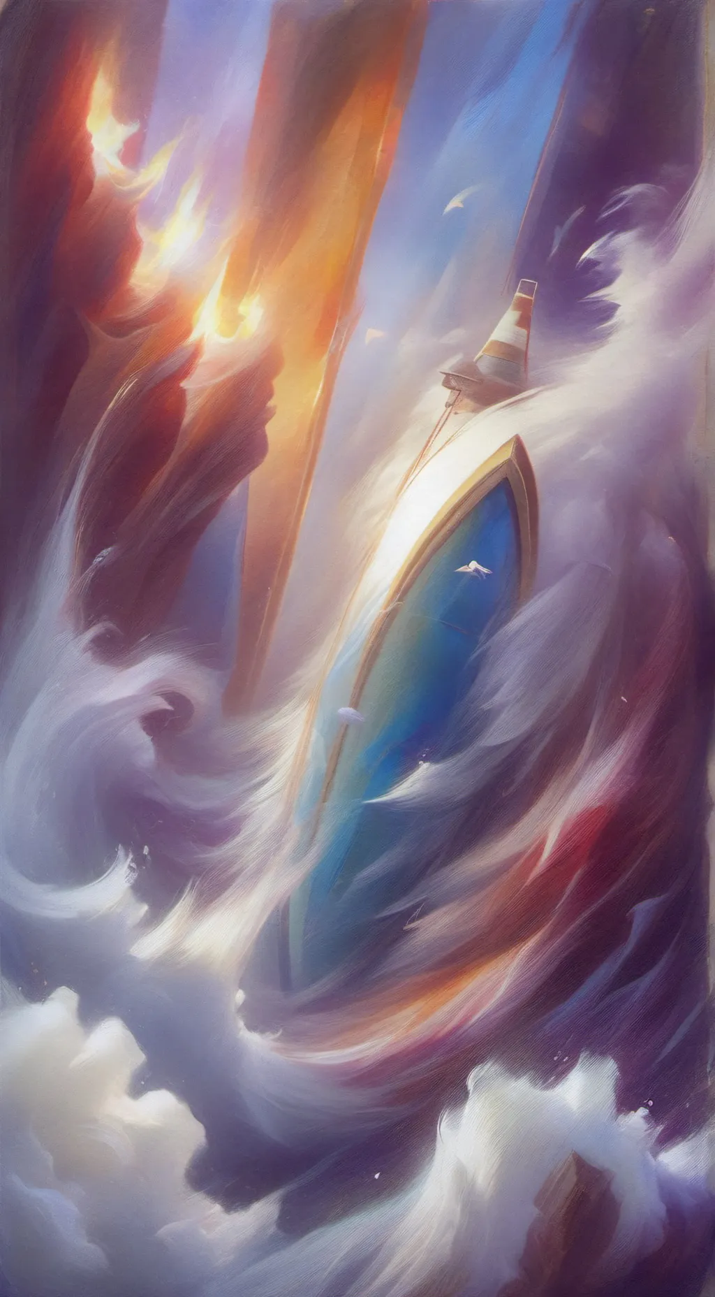 ai character: present mic house  background