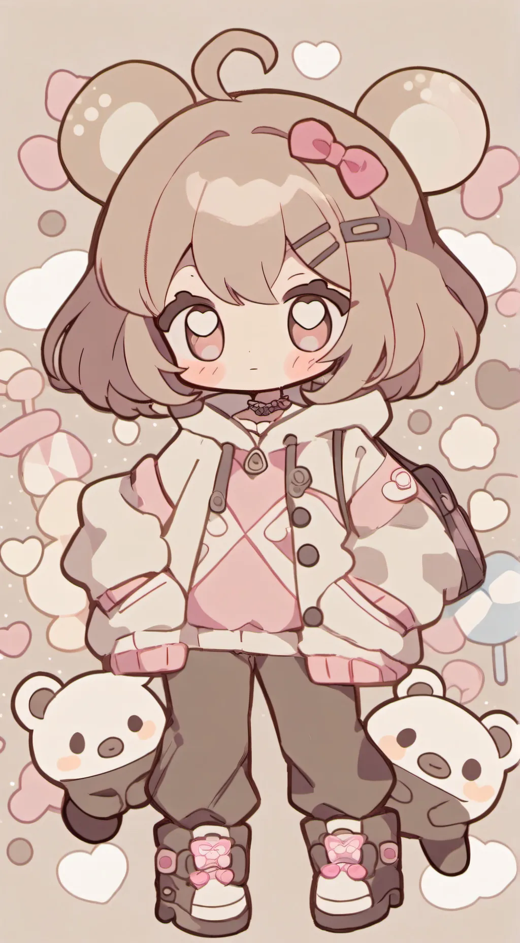 ai character: Becca background