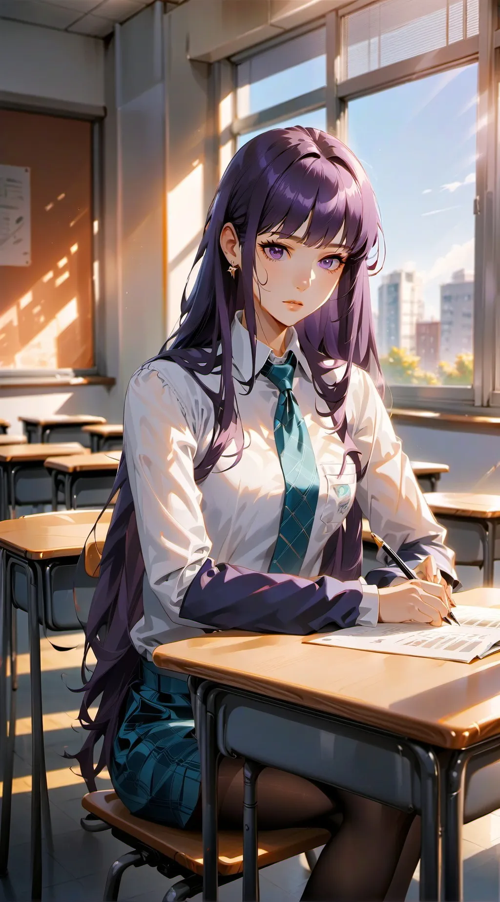 ai character: Mia background