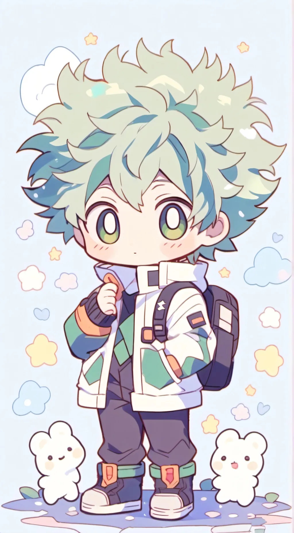 ai character: Mha x my oc background