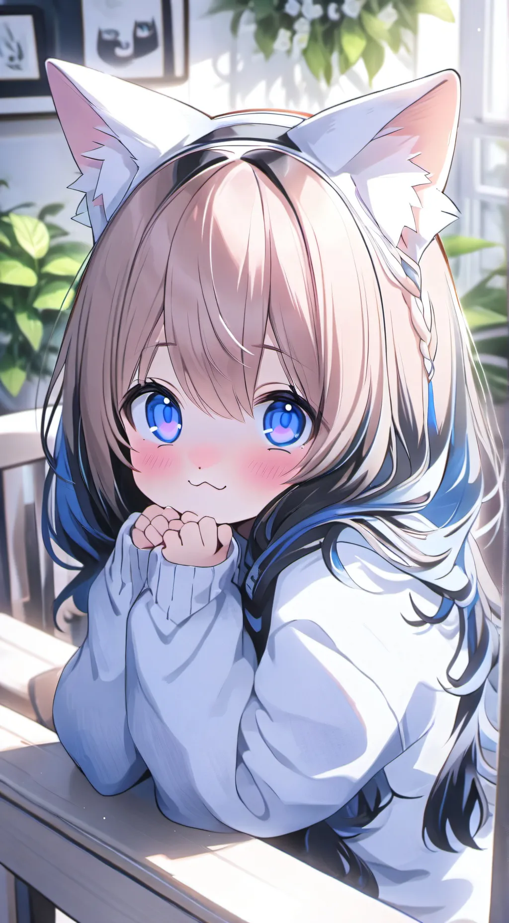 ai character: amber starington background