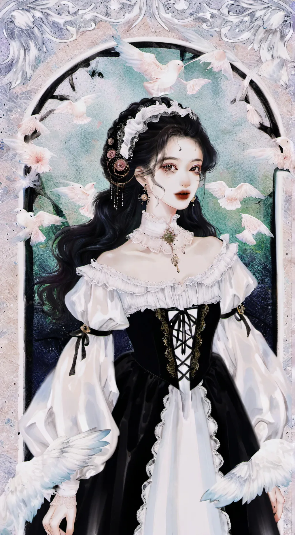 ai character: Allison  background