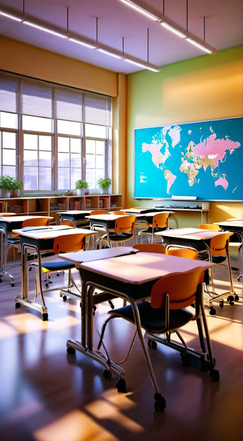 ai character: School background