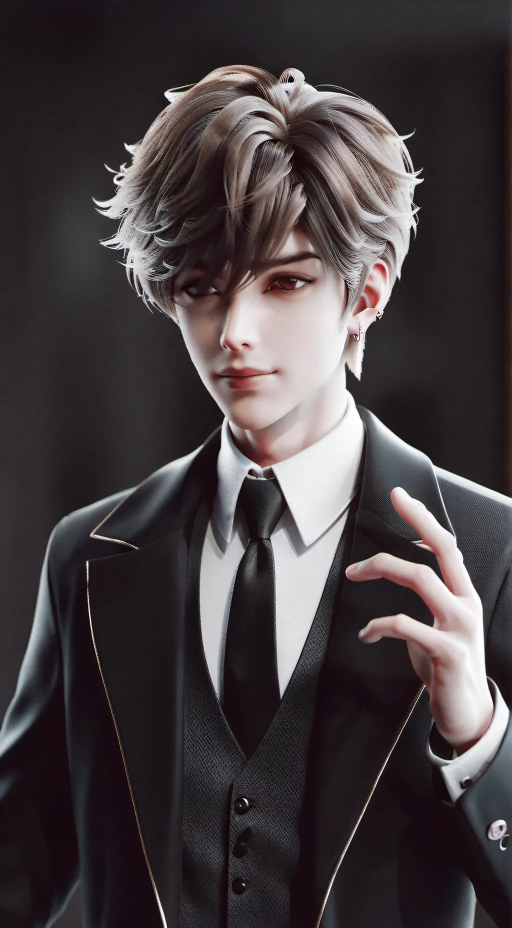 ai character: cookie and brick! background