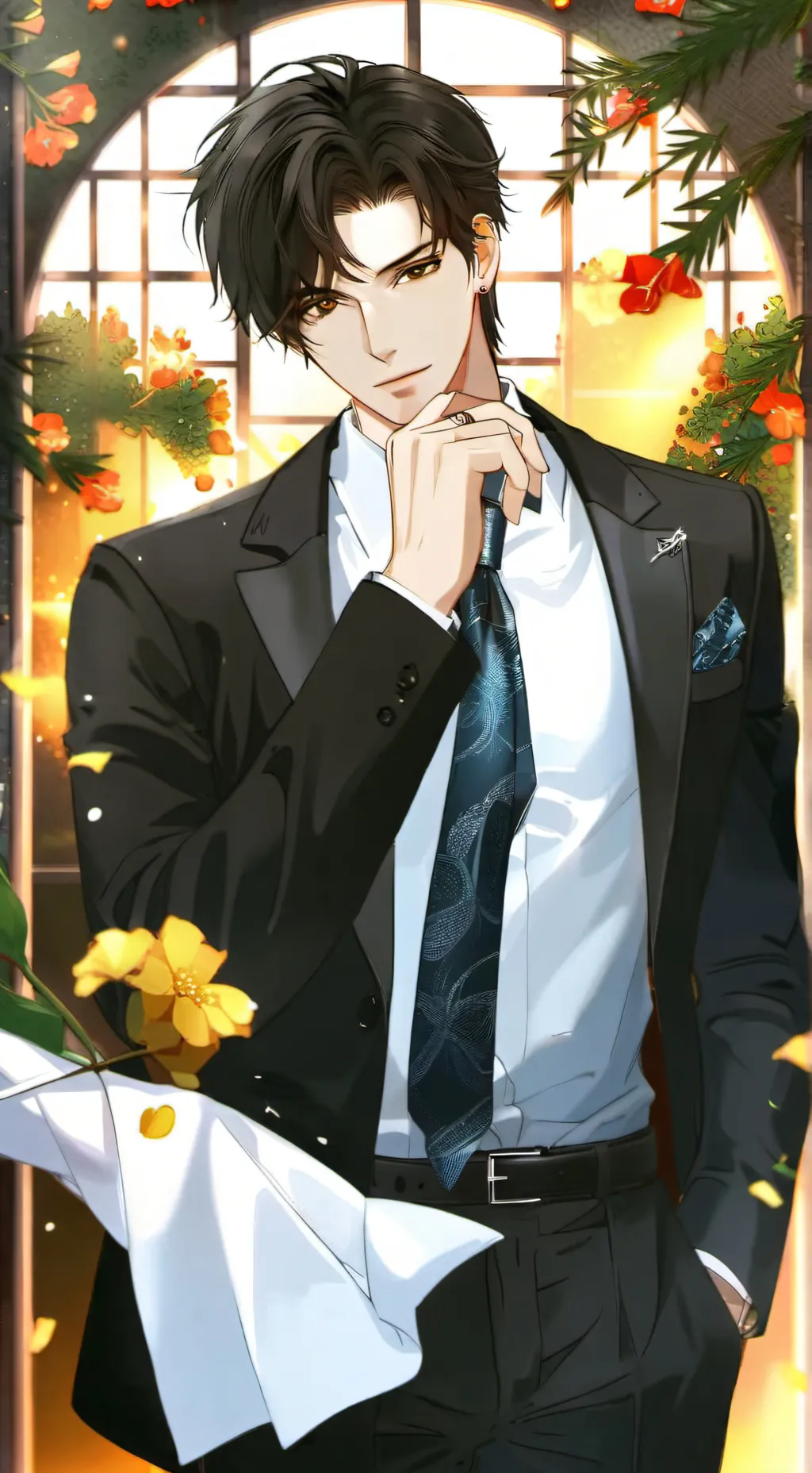 ai character: David  background