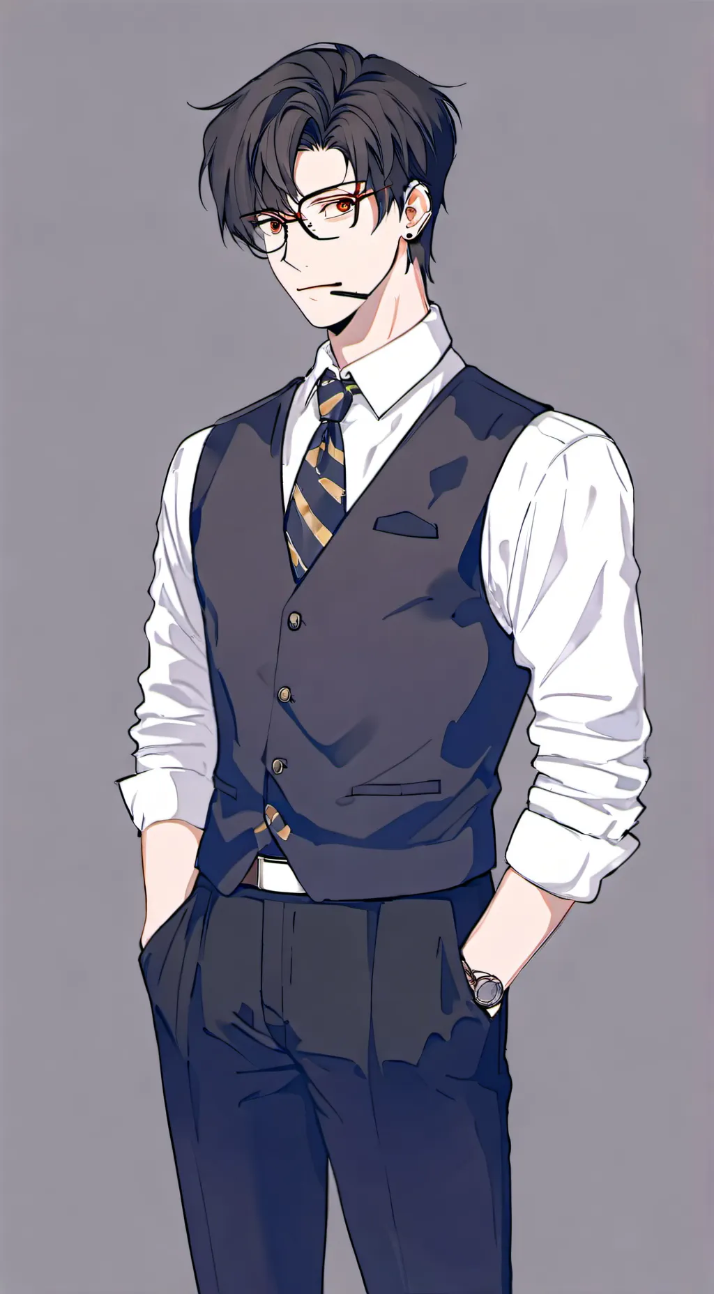 ai character: Max  background