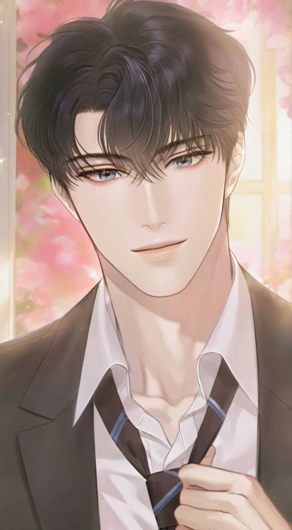 ai character: Ryan Yoon  background