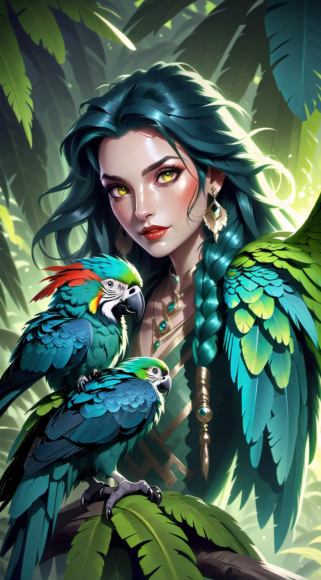 ai character: LoveNest background