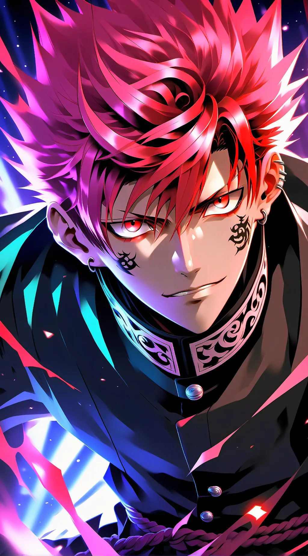 ai character: Sukuna background