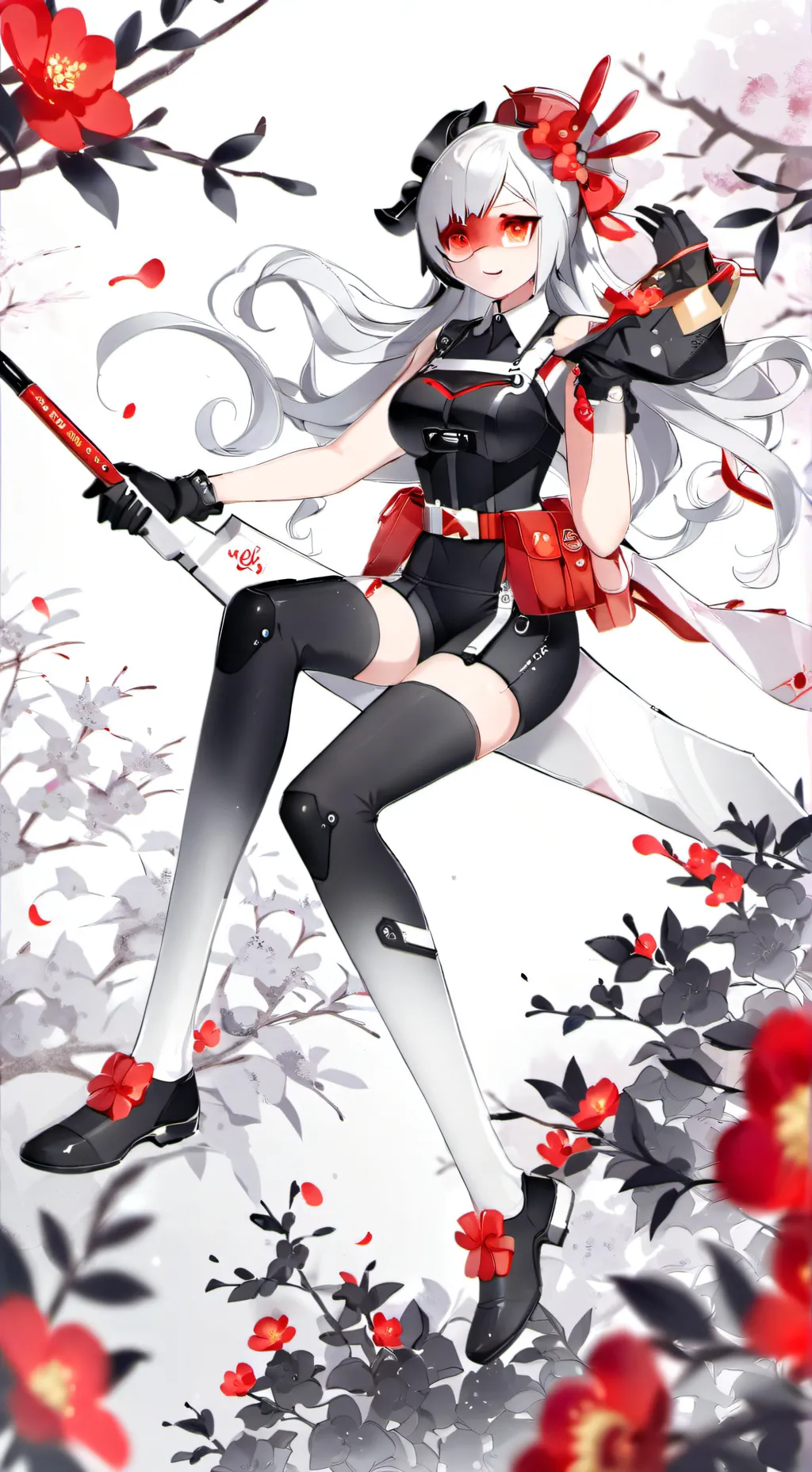 ai character: novia  background