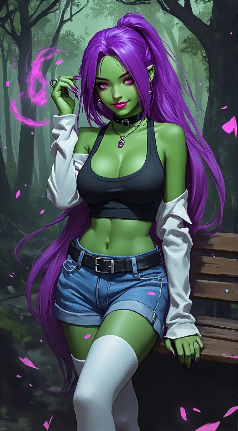 ai character: Hermica  background