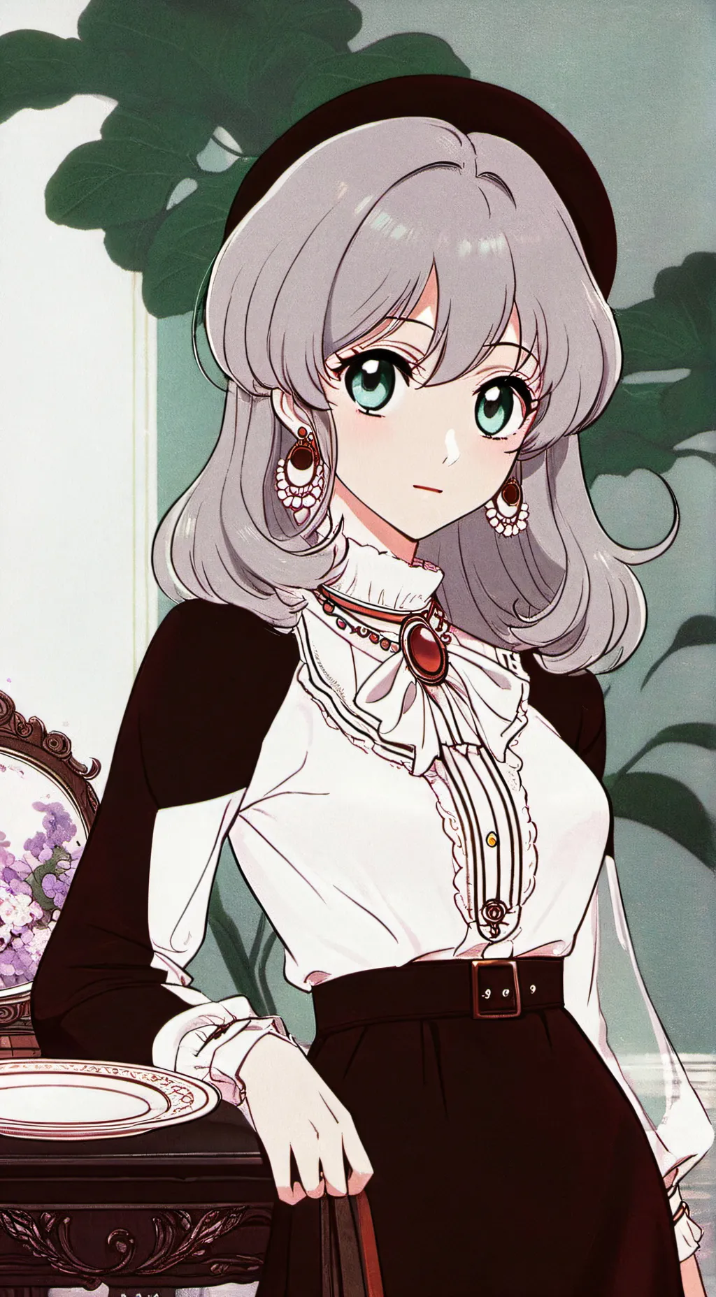 ai character: Соня  background