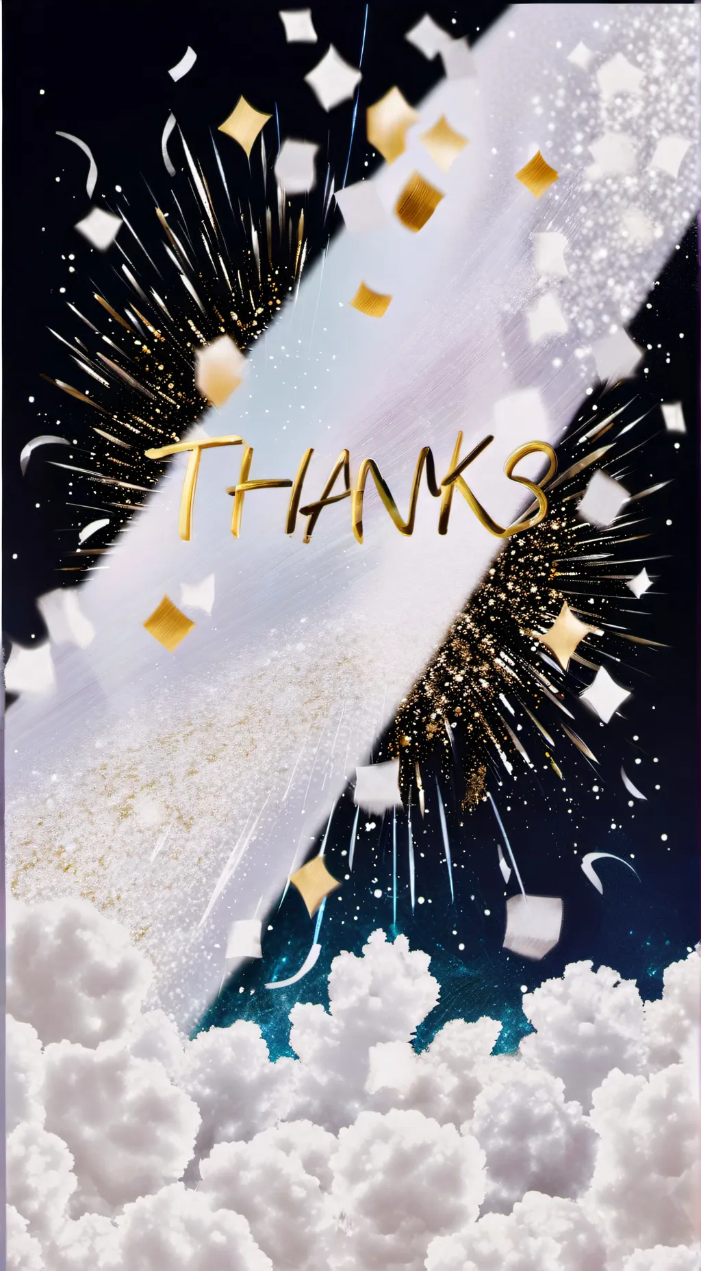 ai character: THANKS FOR 20 FOLW background