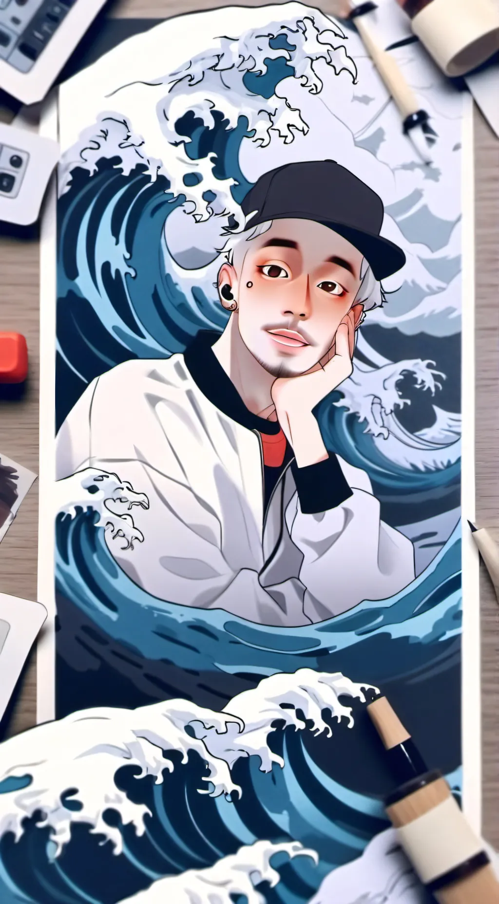 ai character: forsaken sleepover background