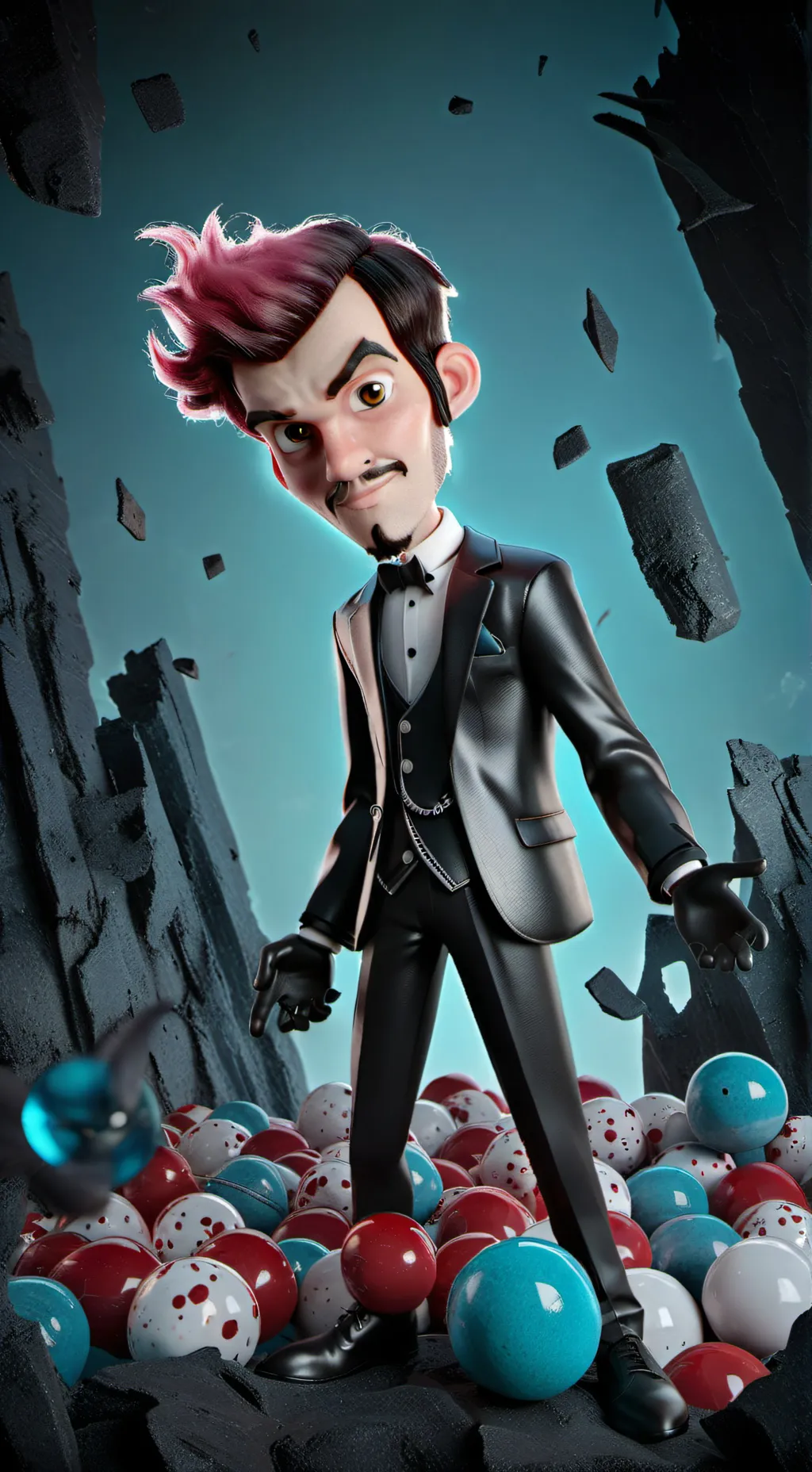 ai character: gumball nuevaserie background