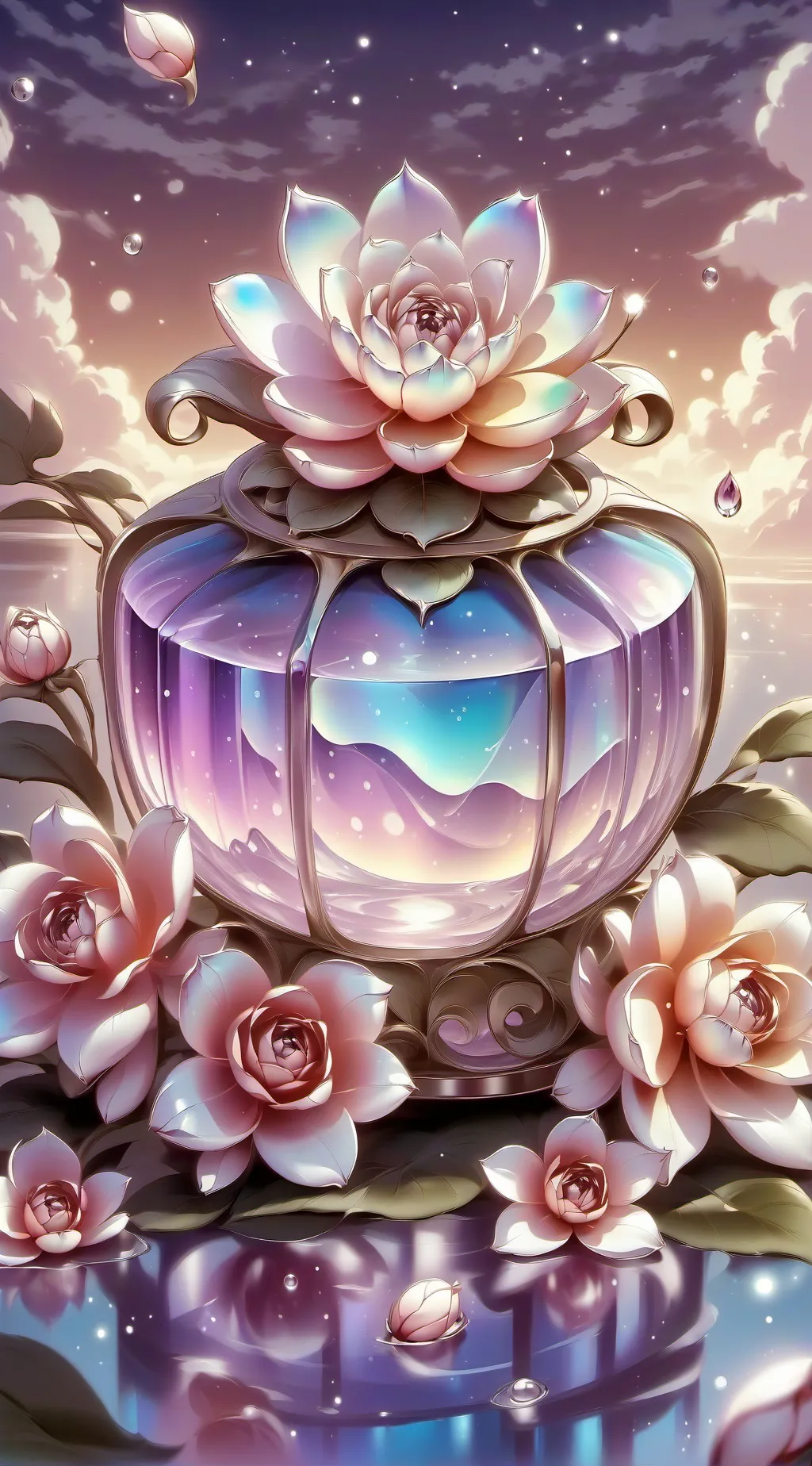 ai character: はな background