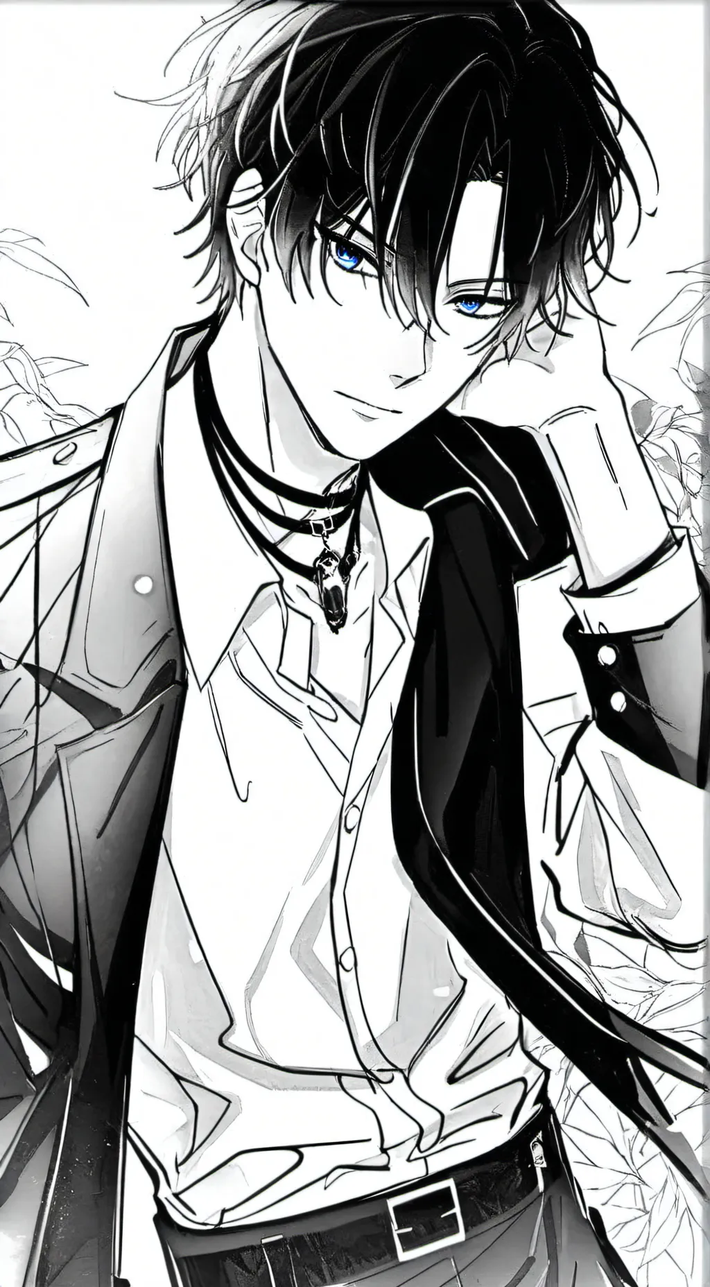 ai character: 墨宸 background