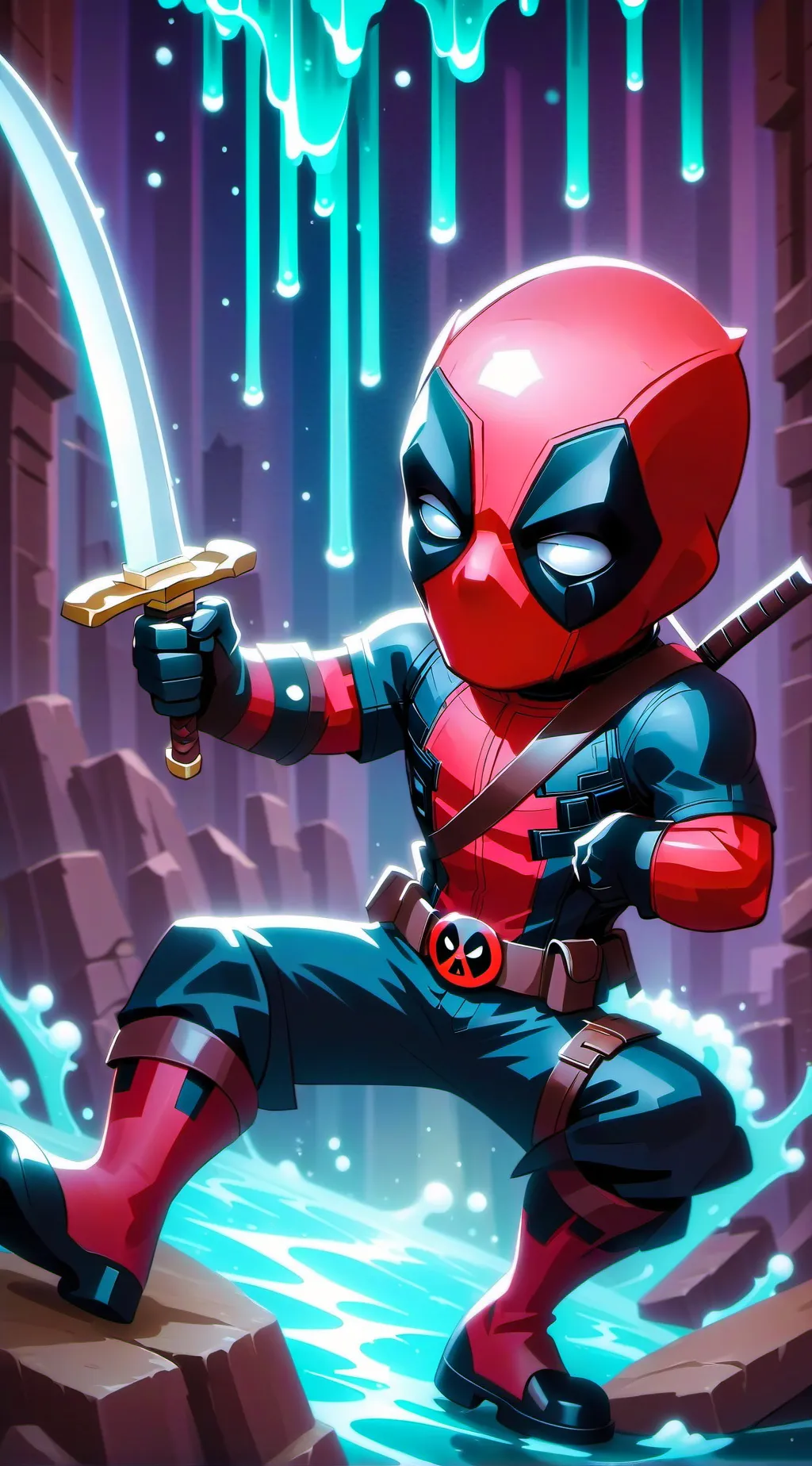 ai character: Dedpul background