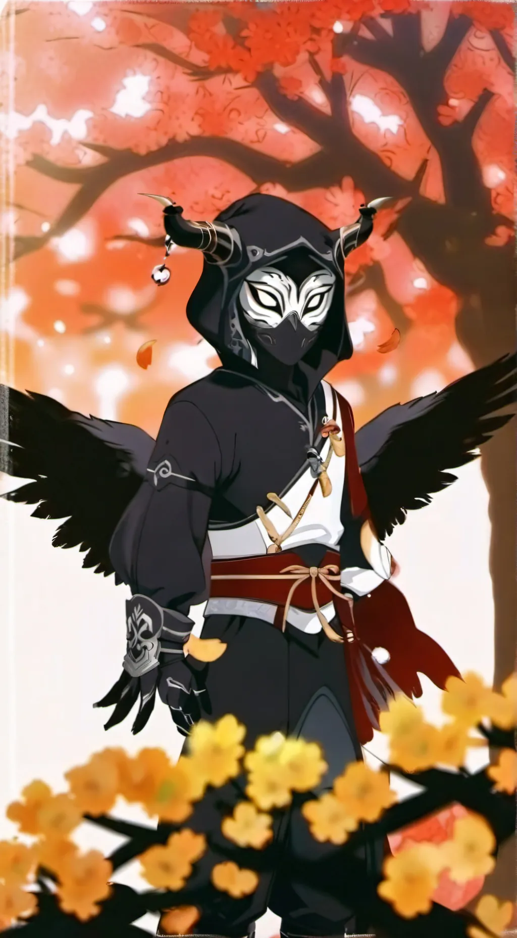 ai character: owl severer background