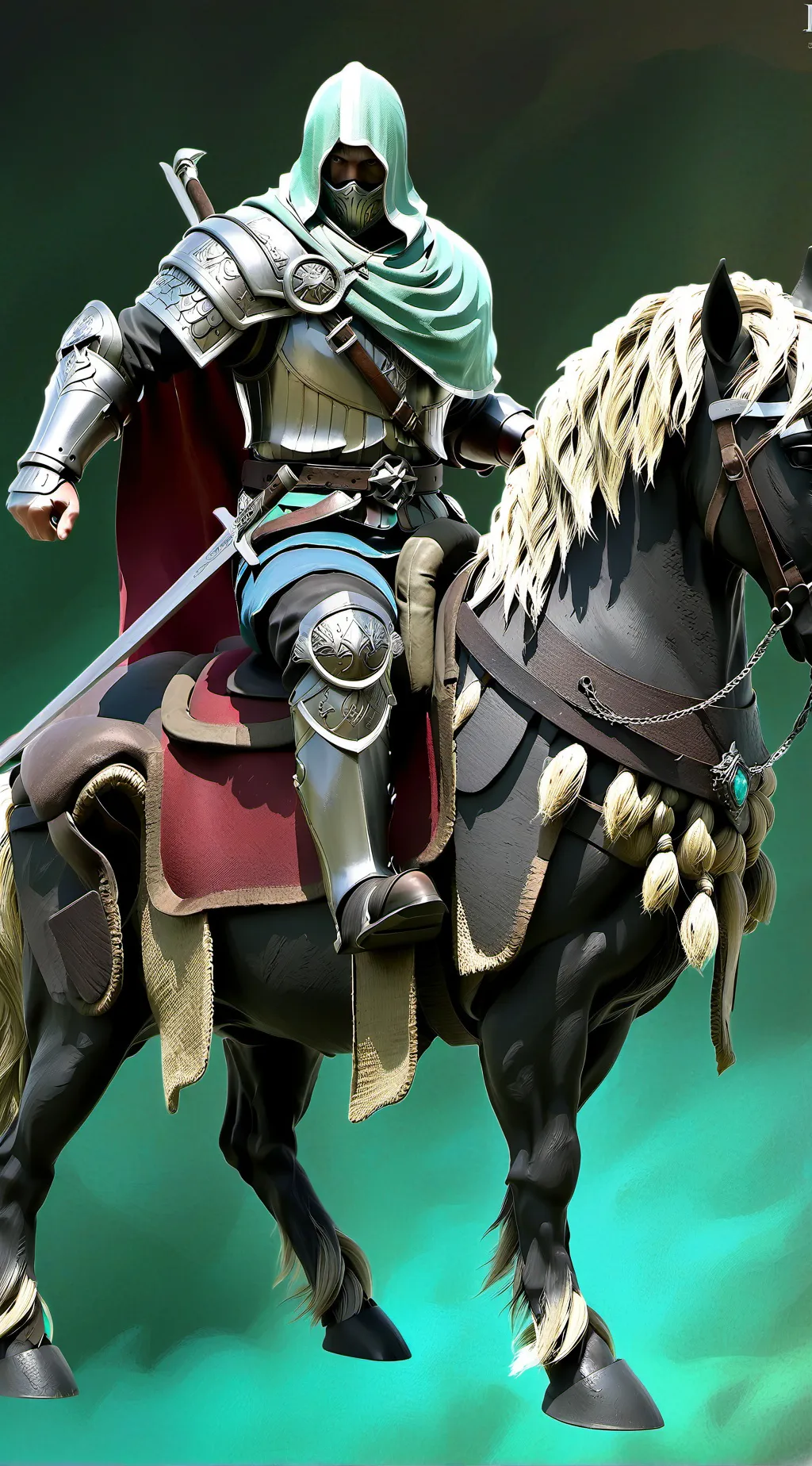 ai character: п****ц background