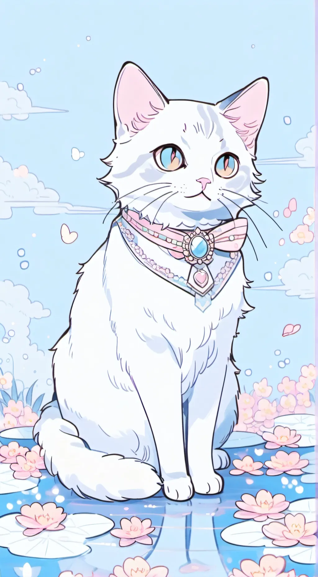 ai character: Litt girl background