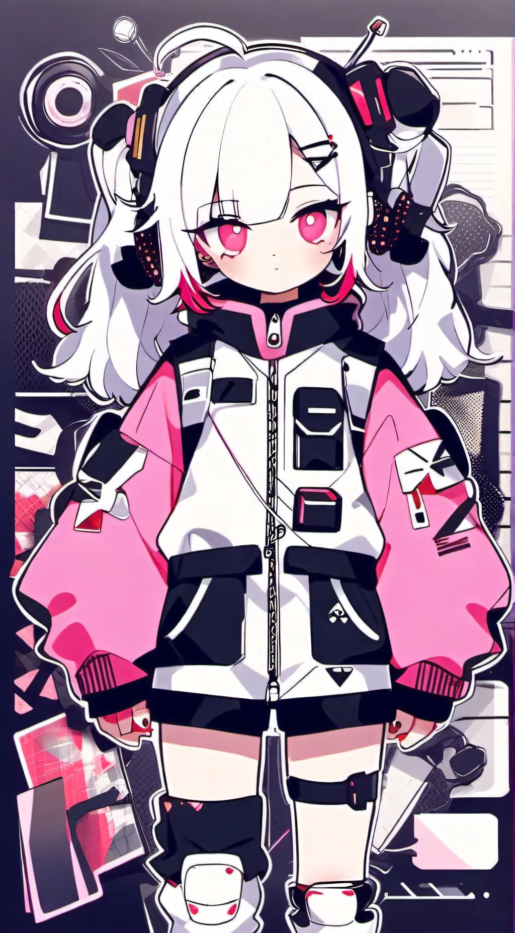 ai character: Léa background