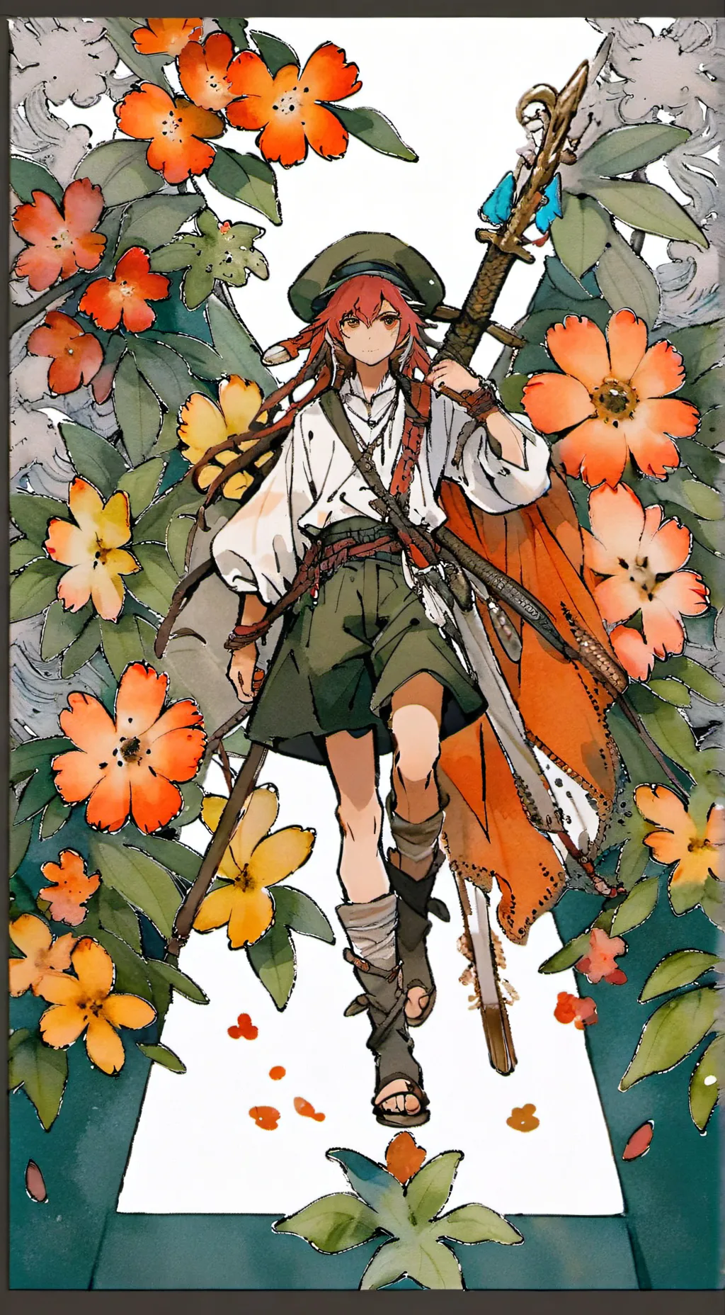 ai character: kpop-demon hunters background