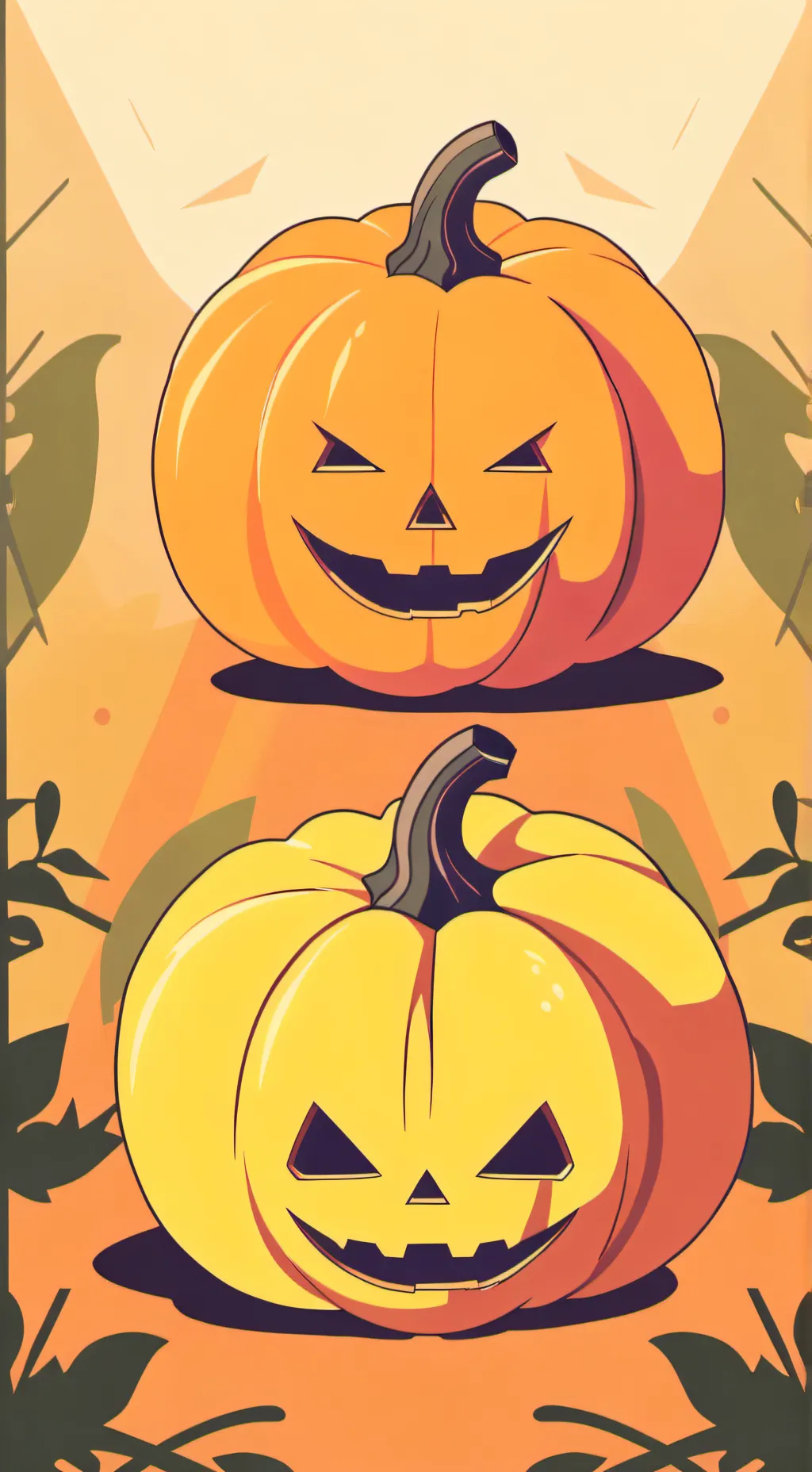 ai character: HALLOWEEN! background