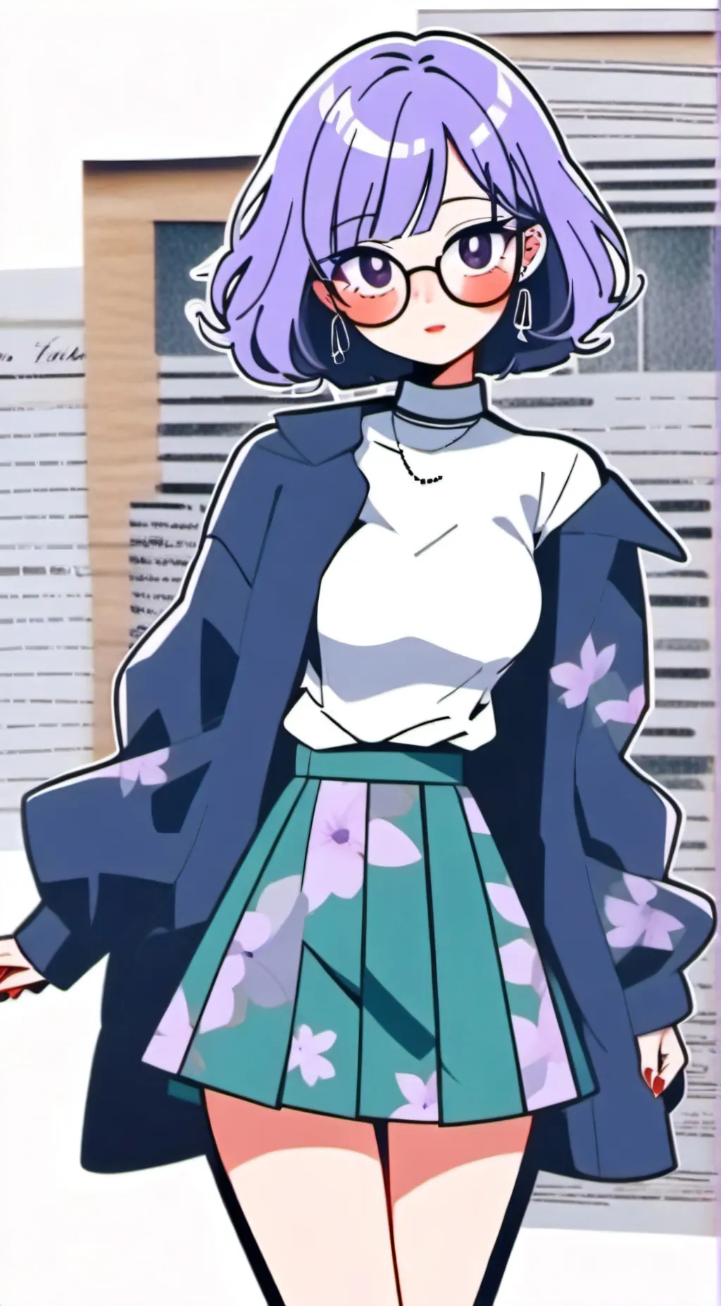 ai character: Your gf (name)✨ background