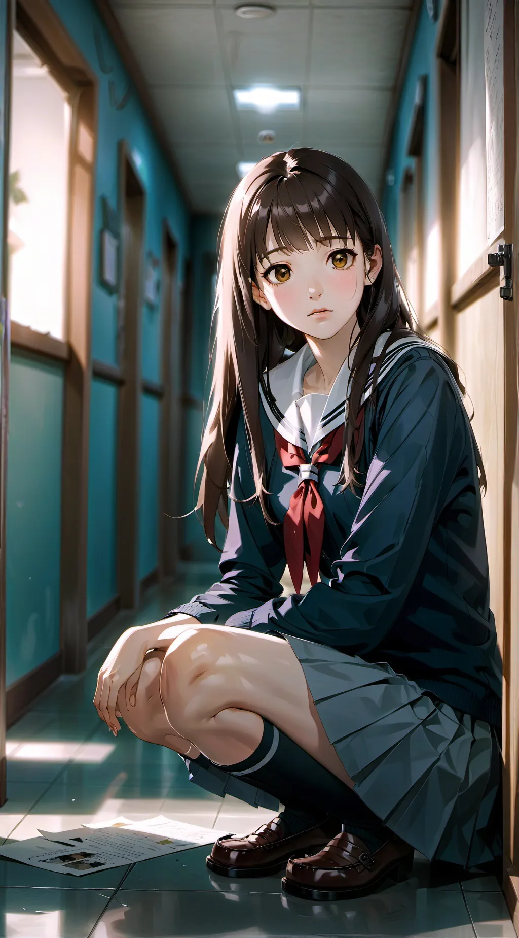 ai character: Yui background