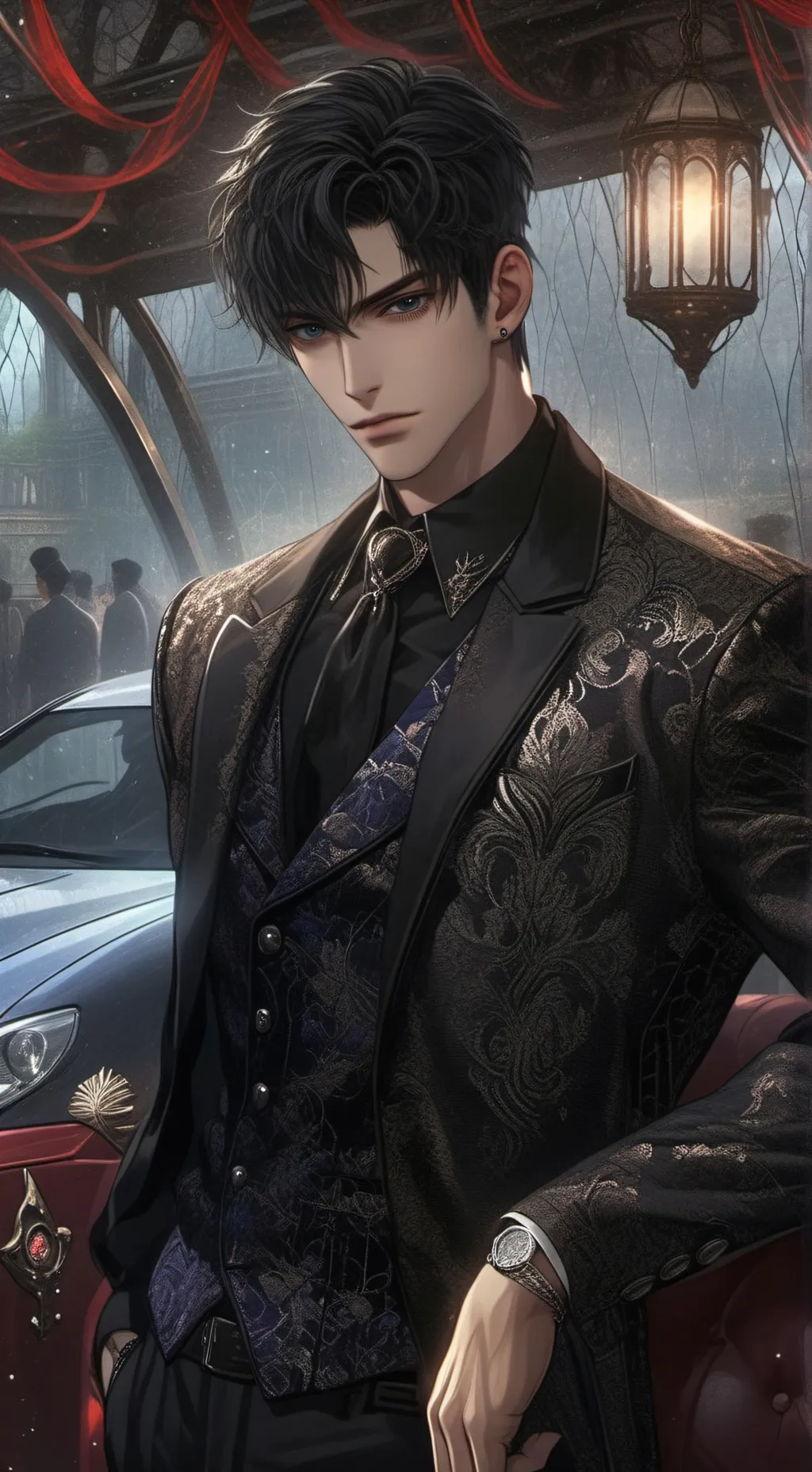 ai character: Jake waterson background