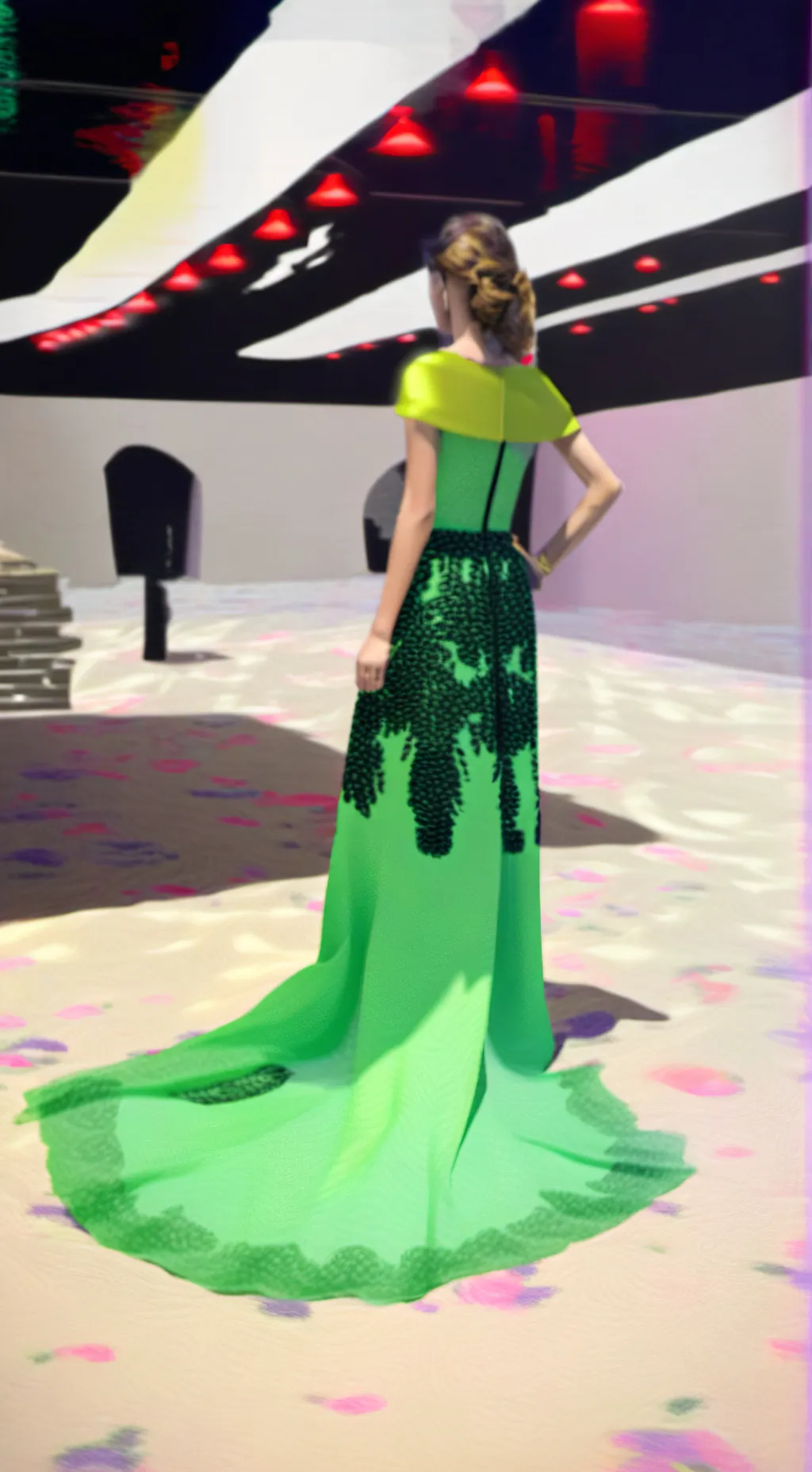 ai character: Crk prom background