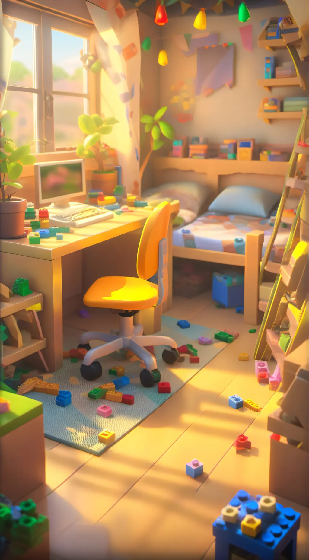 ai character: Childhood background