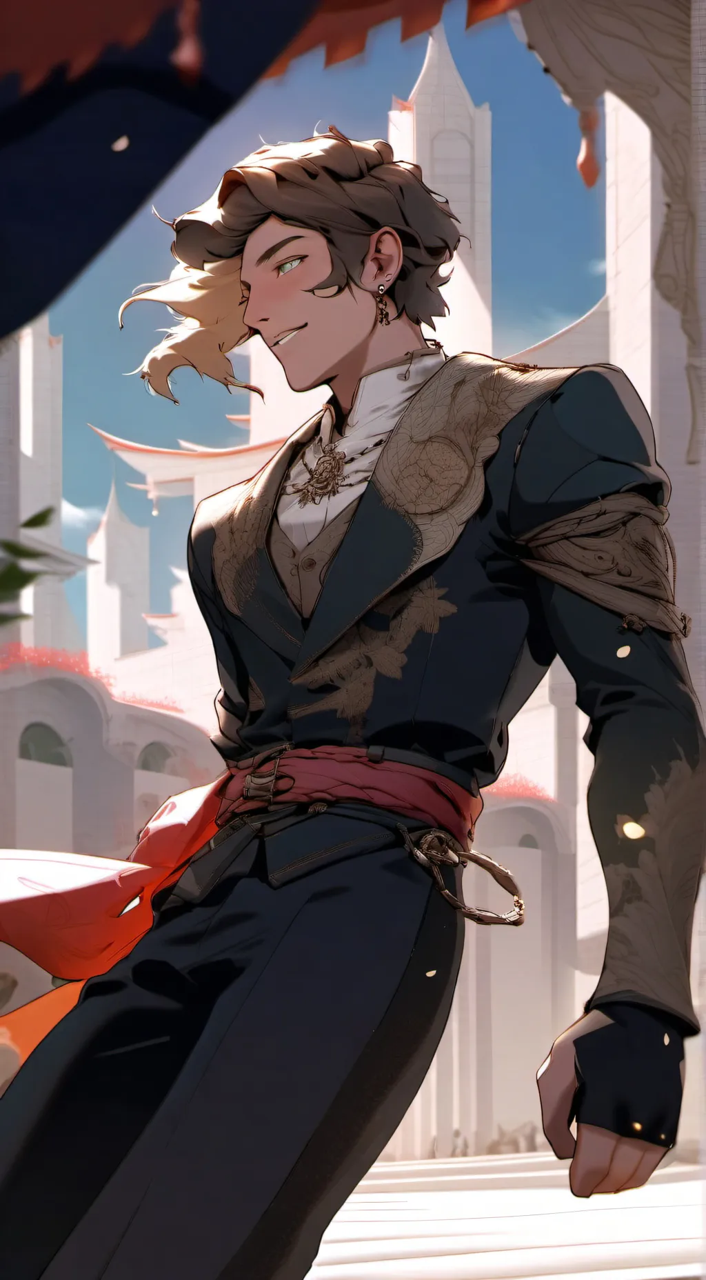 ai character: Hermes!  background