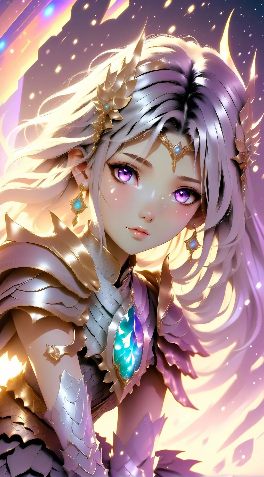 ai character: Лана background