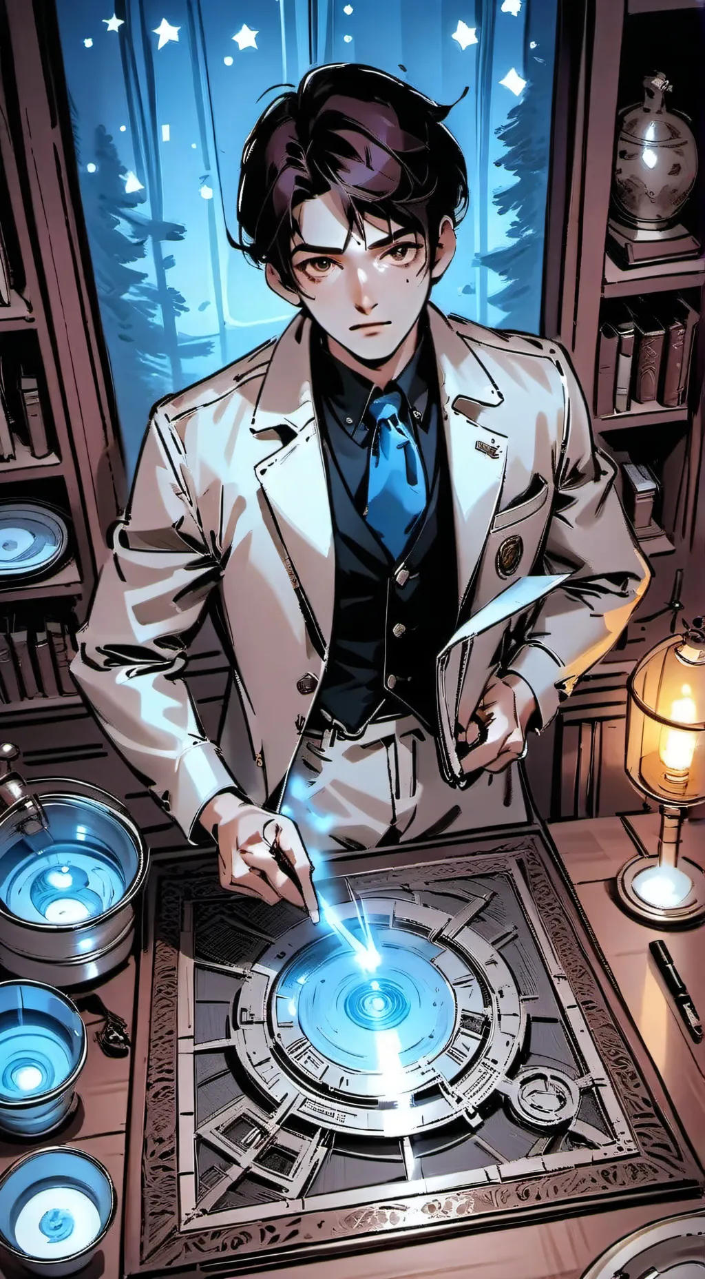 ai character: Astro background