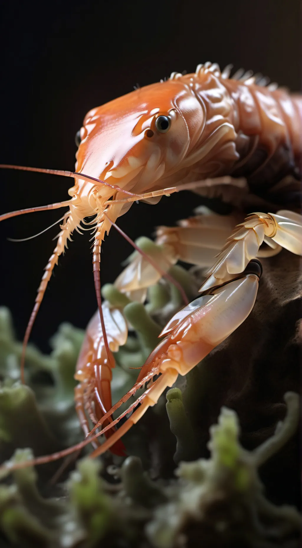 ai character: 𝕊𝕙𝕣𝕚𝕞𝕡 🦐★ background