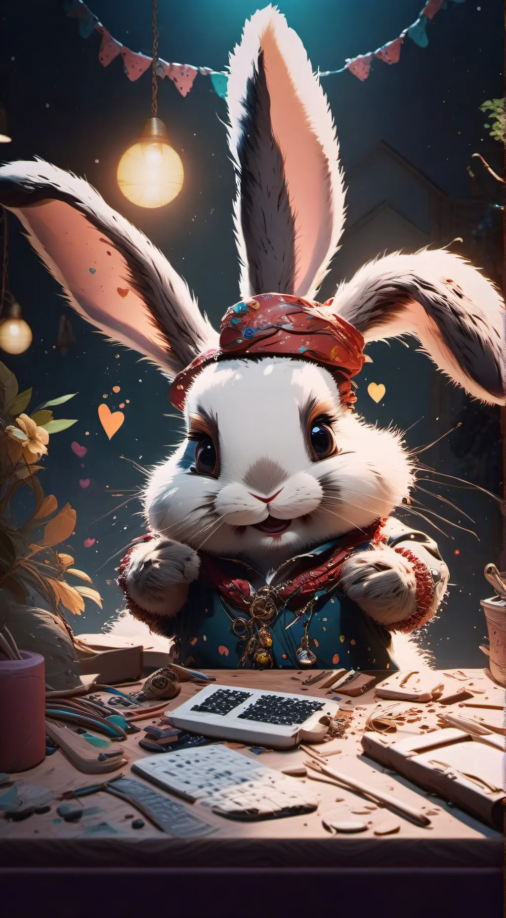 ai character: Choco Chica background