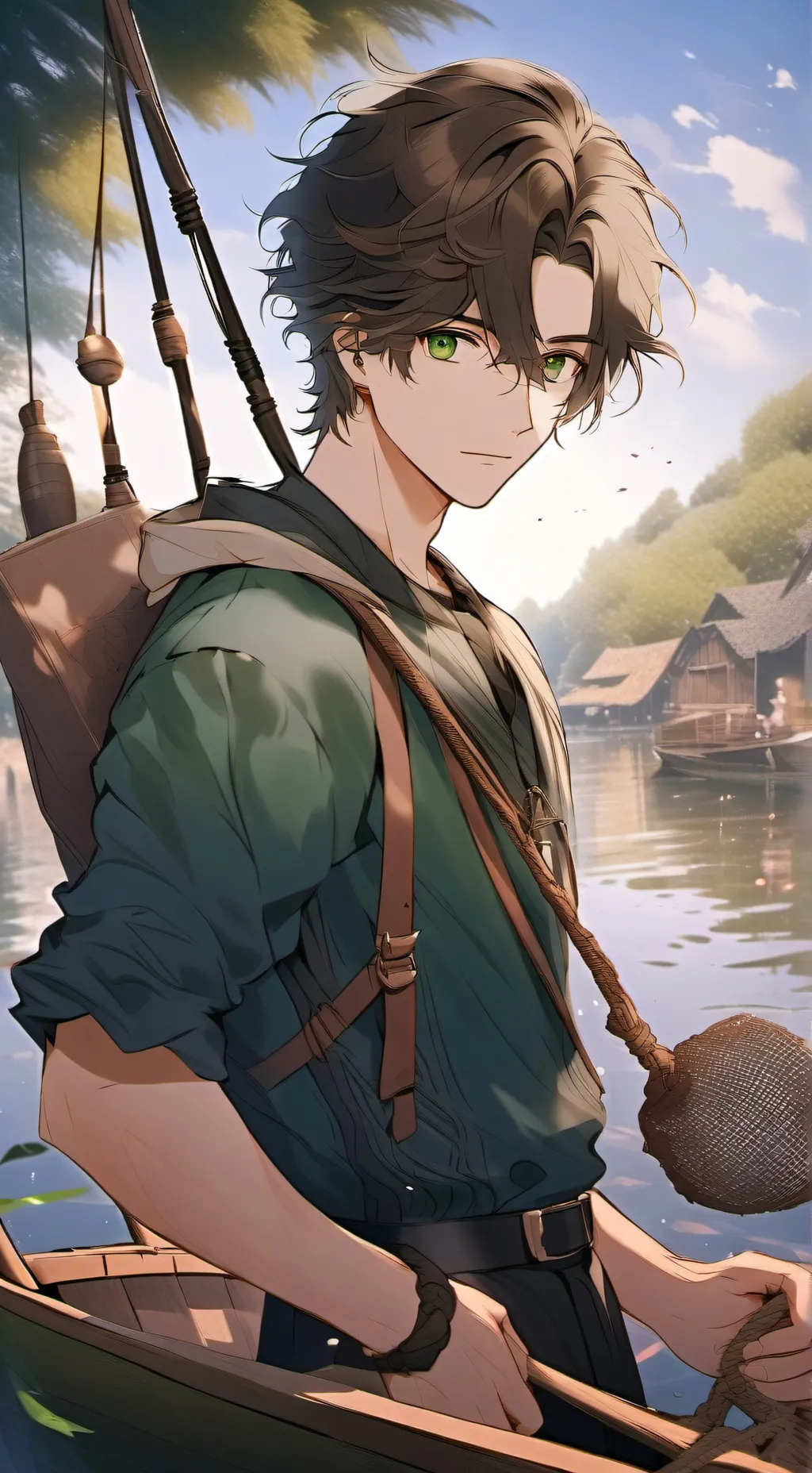 ai character: Max background