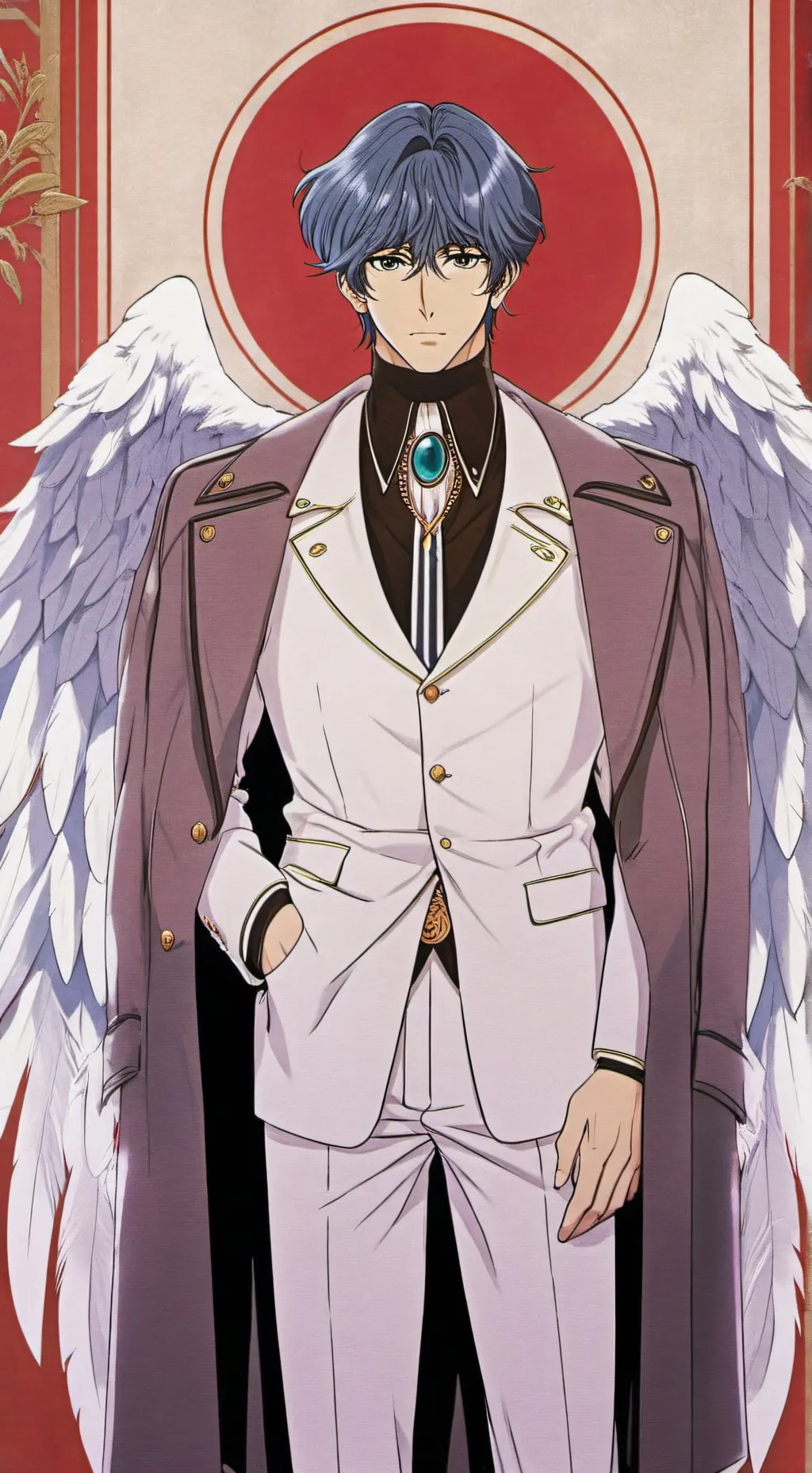 ai character: Athos  background