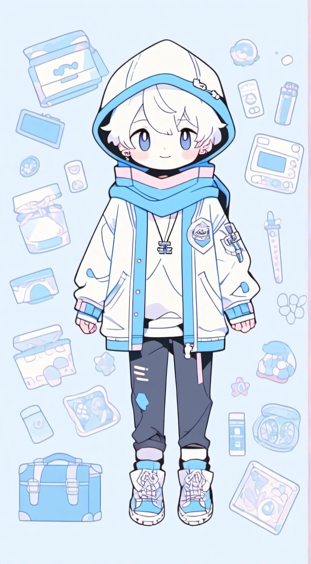 ai character: dw background