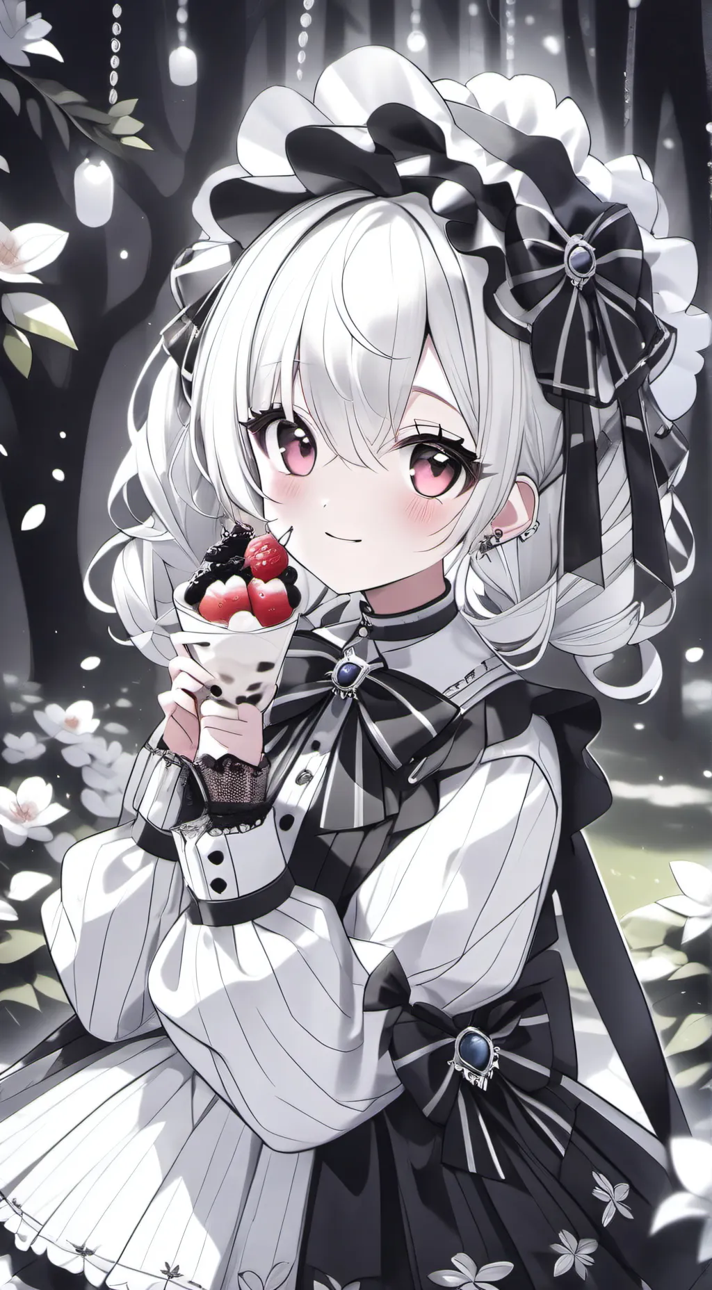 ai character: Dandys world 😈 background